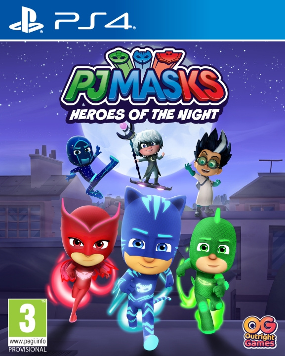 PJ Masks: Heroes of the Night (PS4) in the group HOME ELECTRONICS / Game consoles & Accessories / Sony PlayStation 4 / Games at TP E-commerce Nordic AB (C96008)