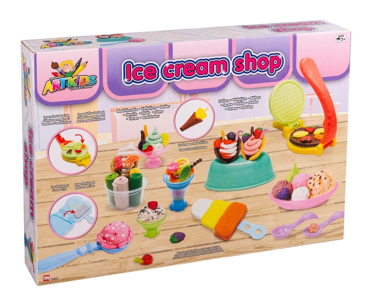 ArtKids Dough - Ice Cream Shop (32859) in the group TOYS, KIDS & BABY PRODUCTS / Toys / Clay, play sand and accessories at TP E-commerce Nordic AB (C96674)