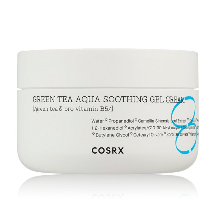 COSRX Hydrium Green Tea Aqua Soothing Gel Cream 50 ml in the group BEAUTY & HEALTH / Skin care / Face / Day cream at TP E-commerce Nordic AB (C96826)