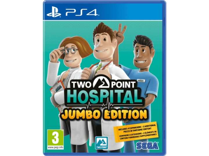 Two Point Hospital (Jumbo Edition) (PS4) in the group HOME ELECTRONICS / Game consoles & Accessories / Sony PlayStation 4 / Games at TP E-commerce Nordic AB (C97094)