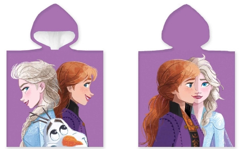BrandMac Poncho Towel - 50 x 100 cm – Frozen (110069) in the group TOYS, KIDS & BABY PRODUCTS / Children\'s textiles / Bath accessories at TP E-commerce Nordic AB (C97295)