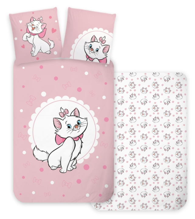 BrandMac Bed Linen - Junior Size 100x140 cm - Aristocats (1000921) in the group TOYS, KIDS & BABY PRODUCTS / Children\'s textiles / Bedding / Bedsets for Juniors at TP E-commerce Nordic AB (C97322)