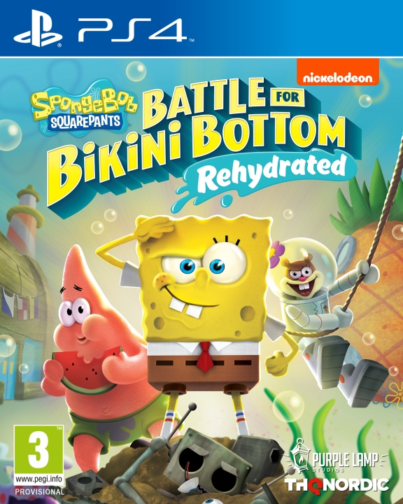Spongebob SquarePants: Battle for Bikini Bottom - Rehydrated (PS4) in the group HOME ELECTRONICS / Game consoles & Accessories / Sony PlayStation 4 / Games at TP E-commerce Nordic AB (C97427)