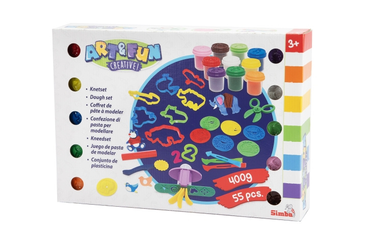 Art&Fun Mega Dough Pack (106324614) in the group TOYS, KIDS & BABY PRODUCTS / Toys / Clay, play sand and accessories at TP E-commerce Nordic AB (C97497)