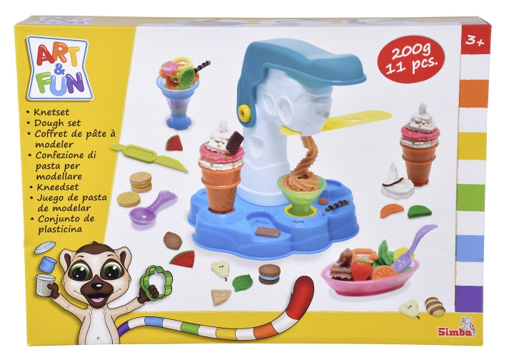 Art&Fun Dough Set Ice Cream Station (106324619) in the group TOYS, KIDS & BABY PRODUCTS / Toys / Clay, play sand and accessories at TP E-commerce Nordic AB (C97500)