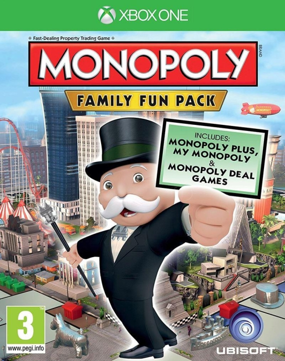 Monopoly Family Fun Pack in the group HOME ELECTRONICS / Game consoles & Accessories / Xbox One / Games at TP E-commerce Nordic AB (C98429)