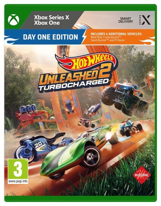 Milestone Hot Wheels Unleashed 2: Turbocharged (Day 1 Edition) in the group HOME ELECTRONICS / Game consoles & Accessories / Xbox Series X / Games at TP E-commerce Nordic AB (C98713)