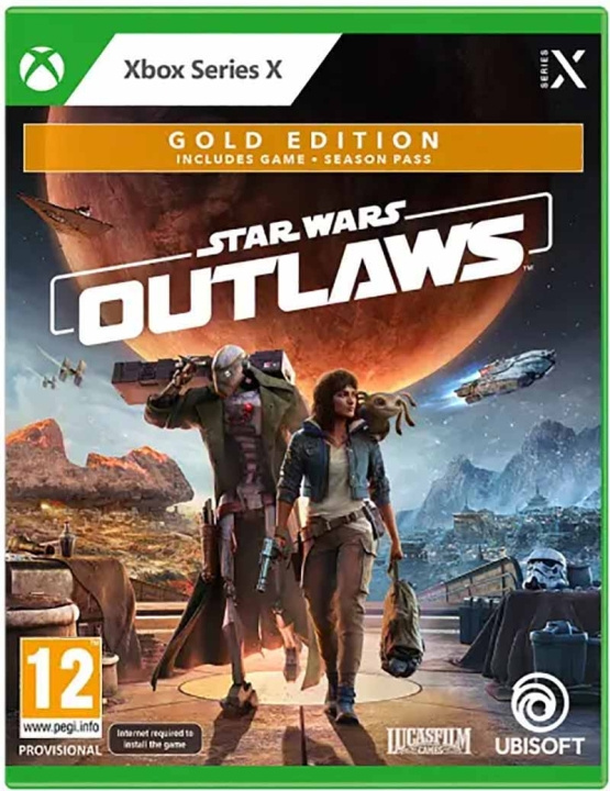 Ubisoft Star Wars Outlaws (Gold Edition) in the group HOME ELECTRONICS / Game consoles & Accessories / Xbox Series X / Games at TP E-commerce Nordic AB (C98850)