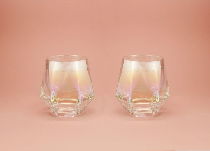 Winkee Diamond Glasses Set of 2 - Glass in the group Sport, leisure & Hobby / Fun stuff / Smart home at TP E-commerce Nordic AB (C99112)