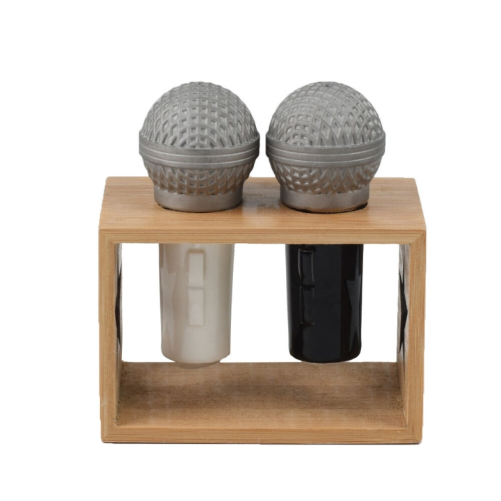 Winkee Salt and Pepper dispenser - Microphone in the group HOME, HOUSEHOLD & GARDEN / Kitchen utensils / Salt mills & Pepper mills at TP E-commerce Nordic AB (C99376)