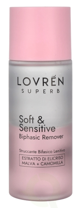 Lovren Superb Soft & Sensitive Biphasic Make-Up Remover 100 ml in the group BEAUTY & HEALTH / Makeup / Makeup removal at TP E-commerce Nordic AB (C99842)