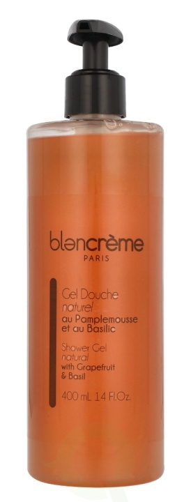 Blancreme Natural Shower Gel 400 ml Grapefruit & Basil in the group BEAUTY & HEALTH / Skin care / Body health / Bath & Shower gels at TP E-commerce Nordic AB (C99844)