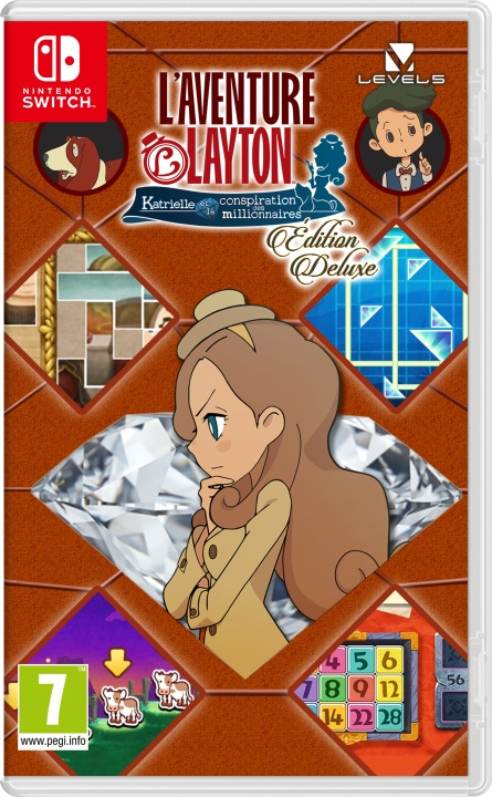 Layton\'s Mystery Journey: Katrielle and the Millionaries Conspiracy (Deluxe Edition) (Switch) in the group HOME ELECTRONICS / Game consoles & Accessories / Nintendo Switch / Games at TP E-commerce Nordic AB (C99968)