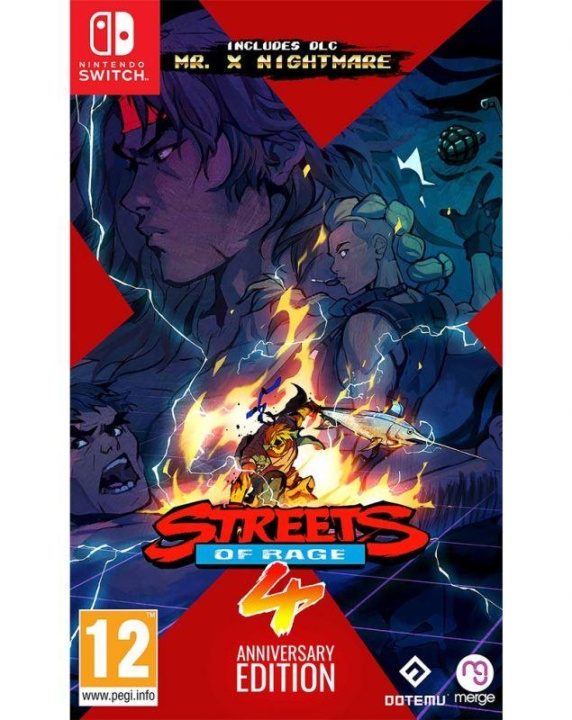 Streets of Rage 4 Anniversary Edition (Switch) in the group HOME ELECTRONICS / Game consoles & Accessories / Nintendo Switch / Games at TP E-commerce Nordic AB (D00071)