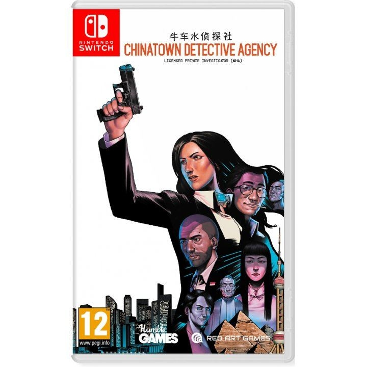 Red Art Games Chinatown Detective Agency in the group HOME ELECTRONICS / Game consoles & Accessories / Nintendo Switch / Games at TP E-commerce Nordic AB (D00178)