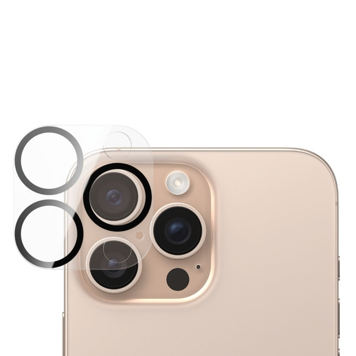 PanzerGlass Lens Protector - iPhone 16 Pro/iPhone 16 Pro Max - PicturePerfect in the group SMARTPHONE & TABLETS / Phone cases / Apple / iPhone 16 at TP E-commerce Nordic AB (D00505)