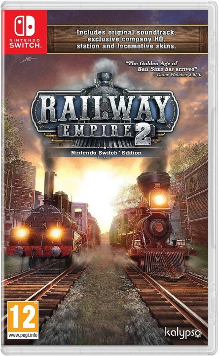 Railway Empire 2 (Deluxe Edition) (Switch) in the group HOME ELECTRONICS / Game consoles & Accessories / Nintendo Switch / Games at TP E-commerce Nordic AB (D00561)