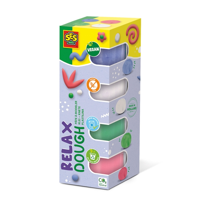 SES Creative Dough - Feel good Relax - (S00514) in the group TOYS, KIDS & BABY PRODUCTS / Toys / Clay, play sand and accessories at TP E-commerce Nordic AB (D00672)