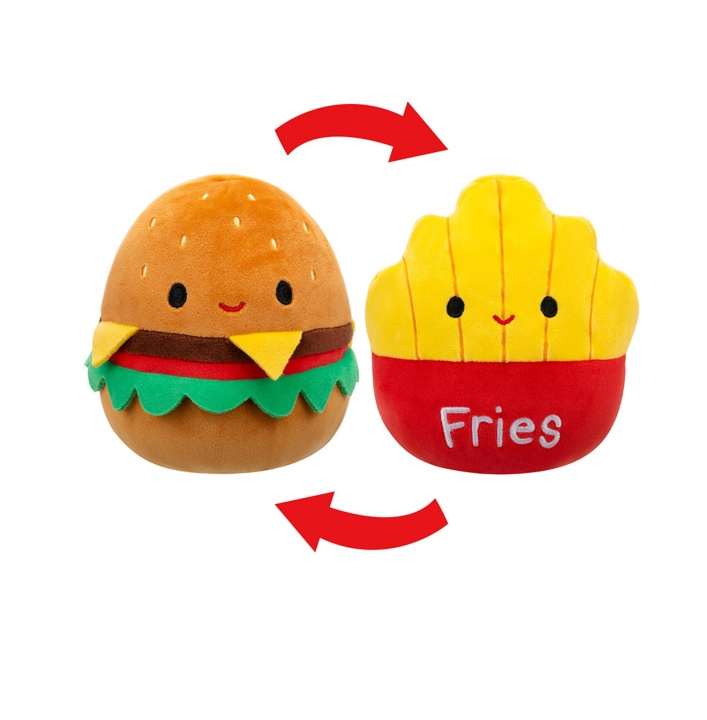 Squishmallows P20 Flip A Mallows - Carl Cheeseburger/ Floyd French Fries in the group TOYS, KIDS & BABY PRODUCTS / Baby toys / stuffed animals at TP E-commerce Nordic AB (D00864)