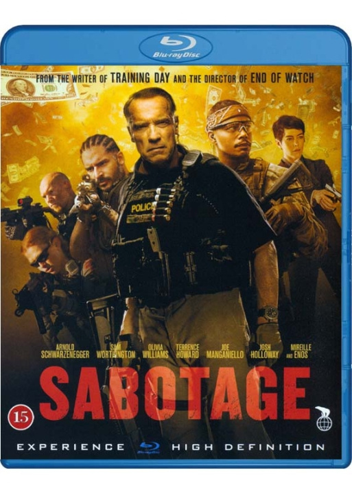 Sabotage - Blu ray in the group HOME ELECTRONICS / Audio & Picture / TV & Accessories / Movies / Blu-ray at TP E-commerce Nordic AB (D00885)