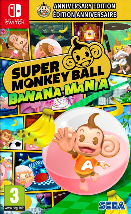 Super Monkey Ball Banana Mania (Switch) in the group HOME ELECTRONICS / Game consoles & Accessories / Nintendo Switch / Games at TP E-commerce Nordic AB (D00951)