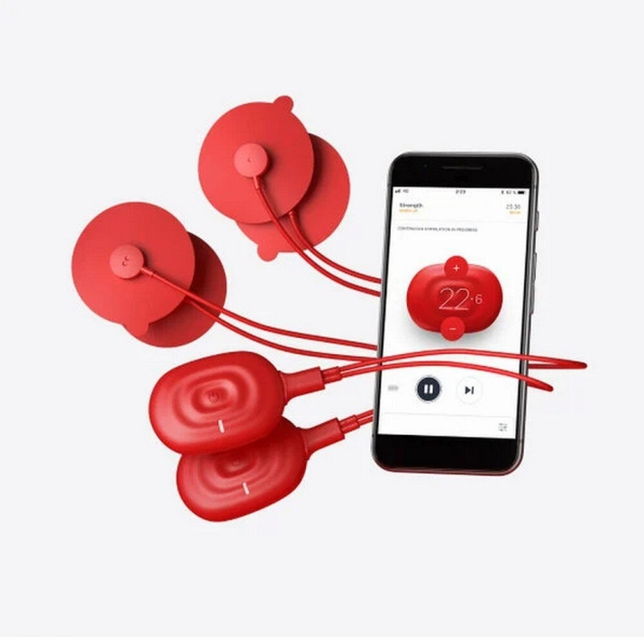 Therabody Powerdot Duo Red 2.0 x2 in the group BEAUTY & HEALTH / Massage & Wellness / Massage at TP E-commerce Nordic AB (D01033)