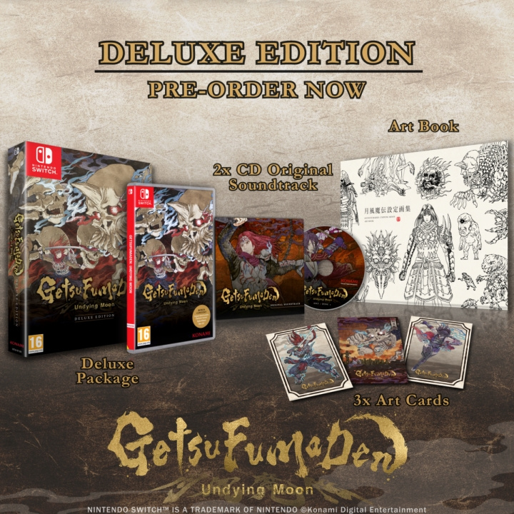 GetsuFumaDen: Undying Moon (Deluxe Edition) (Switch) in the group HOME ELECTRONICS / Game consoles & Accessories / Nintendo Switch / Games at TP E-commerce Nordic AB (D01303)