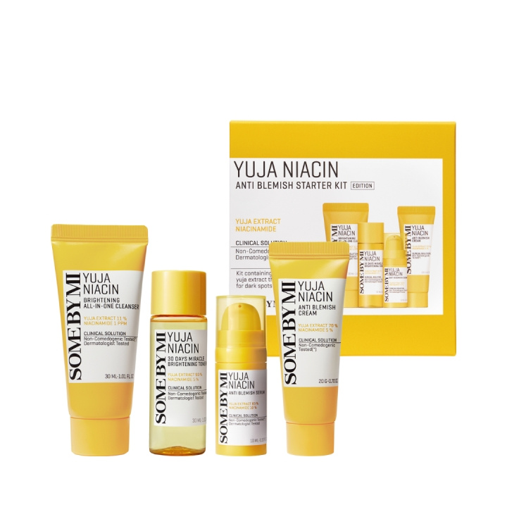Some By Mi YUJA Anti Blemish Starterkit - Travel sizes in the group BEAUTY & HEALTH / Gift sets / Gift sets for her at TP E-commerce Nordic AB (D01594)