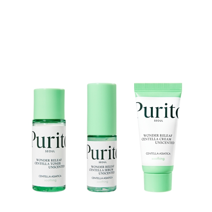 Purito SEOUL Wonder Releaf Centella Mini Kit Unscented in the group BEAUTY & HEALTH / Skin care / Face / Day cream at TP E-commerce Nordic AB (D01621)