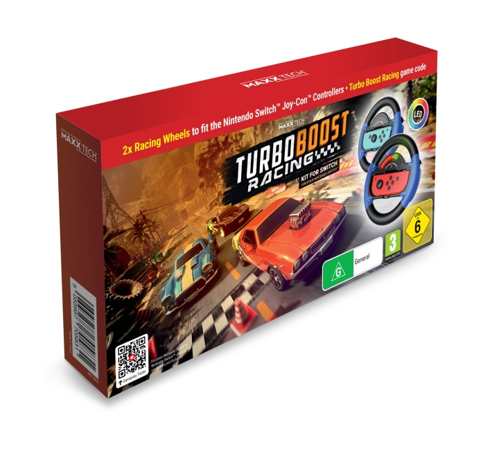 Maxx Tech Turbo Boost Racing Kit in the group HOME ELECTRONICS / Game consoles & Accessories / Nintendo Switch / Accessories at TP E-commerce Nordic AB (D02105)