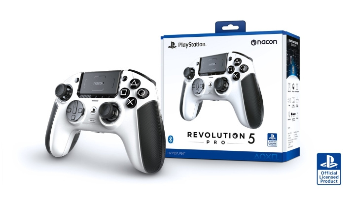 NACON PS5 Revolution 5 Pro Controller White in the group HOME ELECTRONICS / Game consoles & Accessories / Sony PlayStation 5 / Accessories at TP E-commerce Nordic AB (D02174)