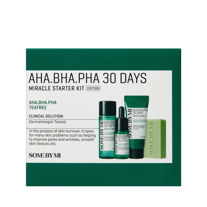 Some By Mi AHA BHA PHA 30 Days Miracle Starter Kit in the group BEAUTY & HEALTH / Skin care / Face / Skin serum at TP E-commerce Nordic AB (D02237)