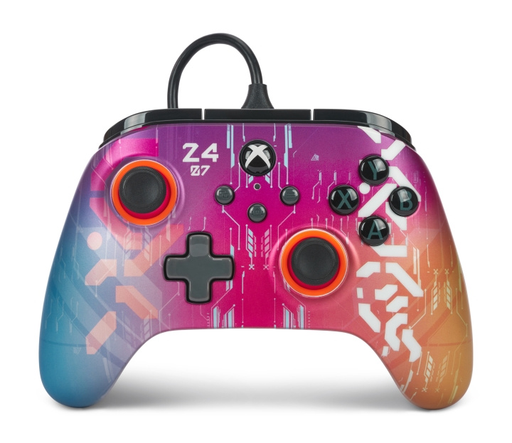 PowerA Enhanced Wired Controller - Cyber Style (Xbox X/S) in the group HOME ELECTRONICS / Game consoles & Accessories / Xbox Series X / Accessories at TP E-commerce Nordic AB (D02265)
