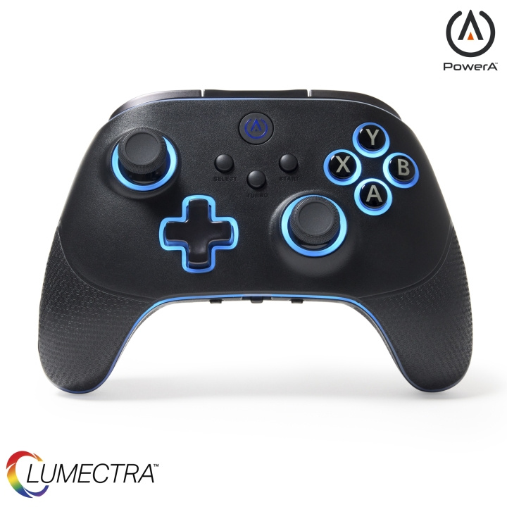 PowerA Pc/Cloud Wireless Controller with Lumectra - Black (PC/Cloud) in the group HOME ELECTRONICS / Game consoles & Accessories / Nintendo Switch / Accessories at TP E-commerce Nordic AB (D02288)