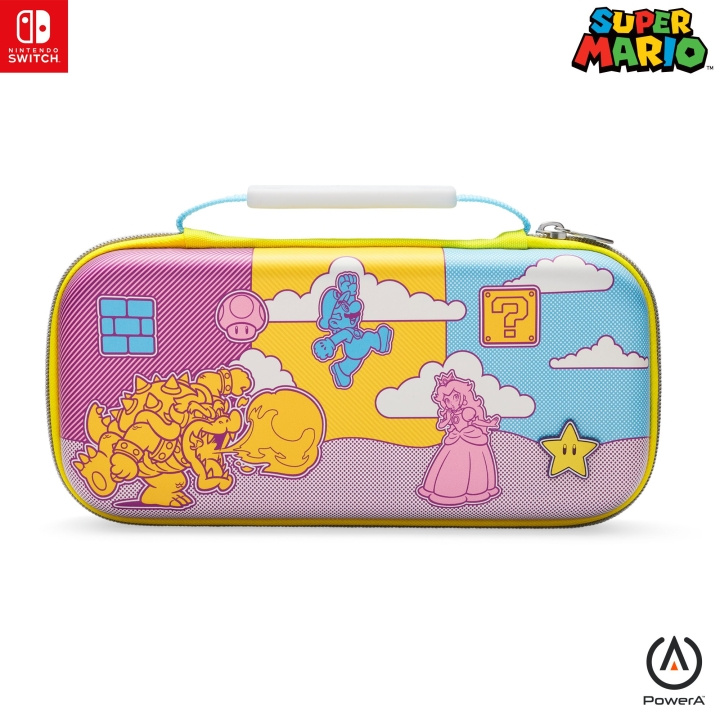 PowerA Protection Case - Mushroom Kingdom Pop Art (Nintendo Switch/Lite) in the group HOME ELECTRONICS / Game consoles & Accessories / Nintendo Switch / Accessories at TP E-commerce Nordic AB (D02290)