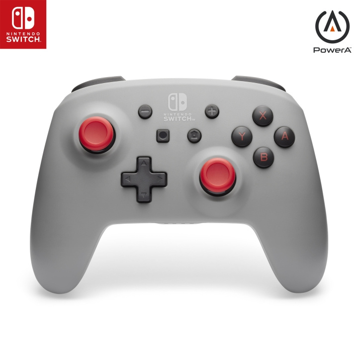 PowerA Wireless Controller ‒ Retro Grey (Nintendo Switch) in the group HOME ELECTRONICS / Game consoles & Accessories / Nintendo Switch / Accessories at TP E-commerce Nordic AB (D02349)