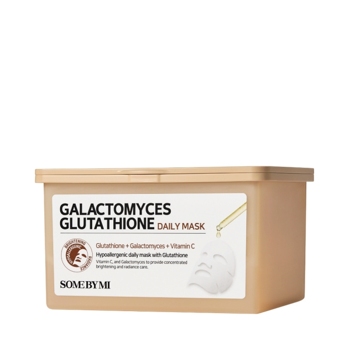 Some By Mi Galactomyces Glutathione Daily Mask - 30 sheets in the group BEAUTY & HEALTH / Skin care / Face / Masks at TP E-commerce Nordic AB (D02375)