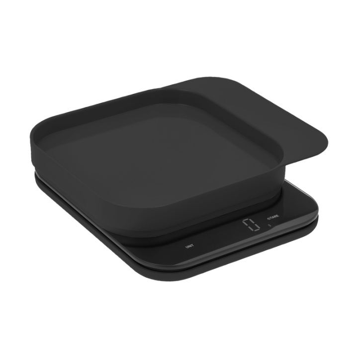 Rosti Mensura kitchen scales - Black in the group HOME, HOUSEHOLD & GARDEN / Kitchen utensils / Kitchen scales at TP E-commerce Nordic AB (D02440)