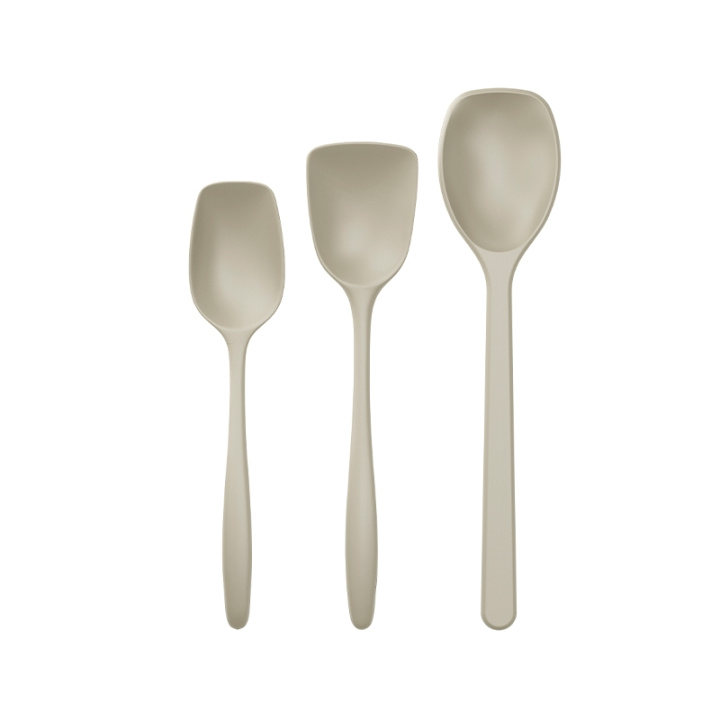 Rosti NEW Classic kitchen spoons, Set of 3 - Humus in the group HOME, HOUSEHOLD & GARDEN / Kitchen utensils / Other kitchen tools at TP E-commerce Nordic AB (D02447)