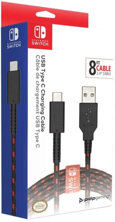 PDP Gaming Nintendo Switch Charging Cable in the group HOME ELECTRONICS / Game consoles & Accessories / Nintendo Switch / Accessories at TP E-commerce Nordic AB (D02558)
