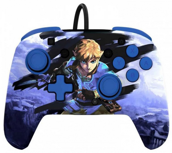 PDP Gaming Rematch Wired controller - Zelda Warrior Link in the group HOME ELECTRONICS / Game consoles & Accessories / Nintendo Switch / Accessories at TP E-commerce Nordic AB (D02573)