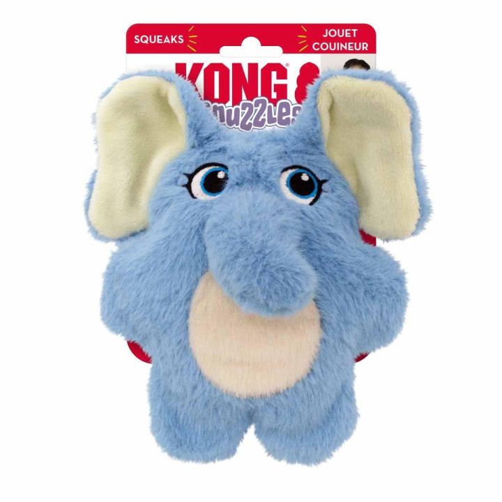 Kong Snuzzles Kiddos Elephant S 19,5X14X6cm - (634.7334) in the group HOME, HOUSEHOLD & GARDEN / Pet Accessories / Dog at TP E-commerce Nordic AB (D03854)