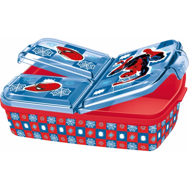Disney Stor - Multi Compartment Sandwich Box - Spider-Man (088808735-74720) in the group TOYS, KIDS & BABY PRODUCTS / Eat & Drink / Children\'s tableware at TP E-commerce Nordic AB (D03977)