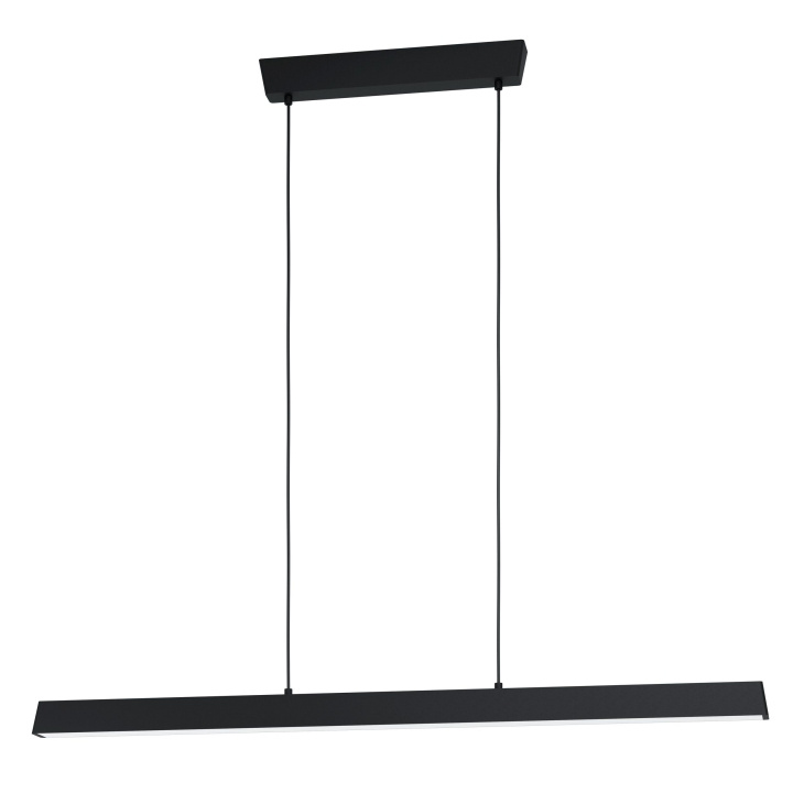 Eglo Simolaris-Z long pendant lamp black L122 - RGB + TW - Zigbee, Bluetooth in the group HOME ELECTRONICS / Lighting / Ceiling lights at TP E-commerce Nordic AB (D04074)