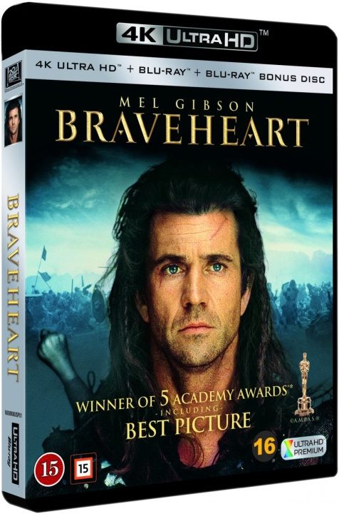 Braveheart in the group HOME ELECTRONICS / Audio & Picture / TV & Accessories / Movies / Blu-ray at TP E-commerce Nordic AB (D04656)