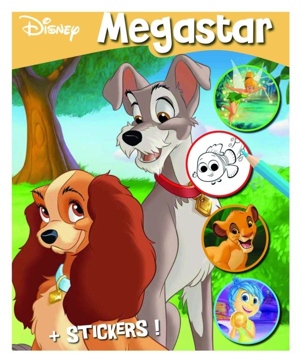 Disney Megastar Colouringbook - Filmstart in the group TOYS, KIDS & BABY PRODUCTS / Toys / Crafts at TP E-commerce Nordic AB (D04667)