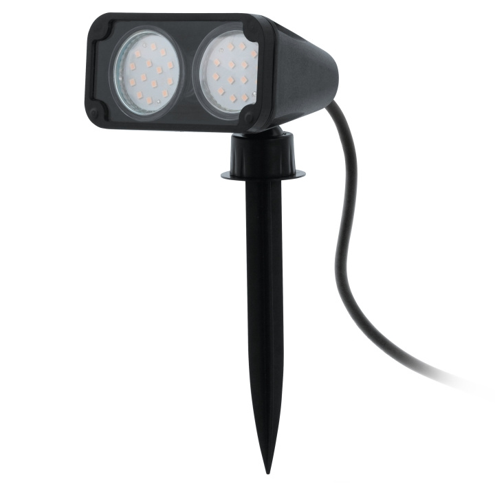 Eglo NEMA 1 OUTDOOR SPOT W/SPIKE - Black in the group HOME, HOUSEHOLD & GARDEN / Electricity & Lighting / Outdoor lighting / Garden lighting at TP E-commerce Nordic AB (D04689)