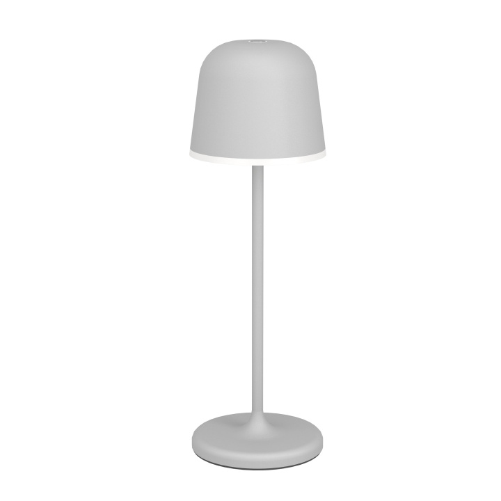 Eglo MANNERA TABLE LAMP - Gray - 34 cm tall, 11 cm diameter in the group HOME ELECTRONICS / Lighting / Table lamps at TP E-commerce Nordic AB (D04702)