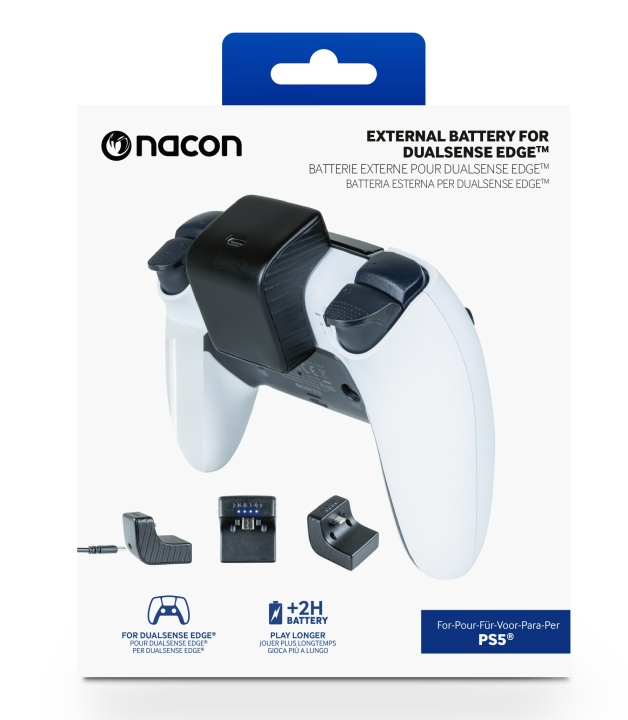 NACON Battery Pack Black PS5 in the group HOME ELECTRONICS / Game consoles & Accessories / Sony PlayStation 5 / Accessories at TP E-commerce Nordic AB (D04858)