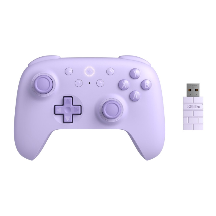8Bitdo Ultimate 2C Wireless Pad Purple in the group COMPUTERS & PERIPHERALS / GAMING / Gaming accessories at TP E-commerce Nordic AB (D05114)